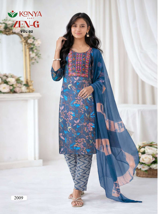 Kanya Kart Zen-G Vol-2 Capsule Printed Dress Material