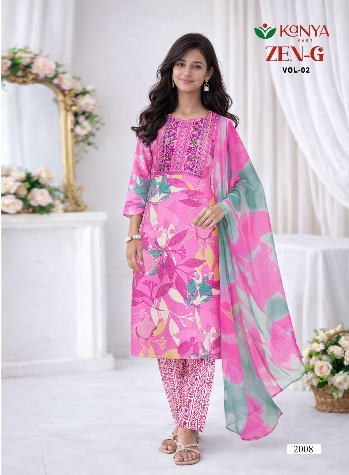 Kanya Kart Zen-G Vol-2 Capsule Printed Dress Material