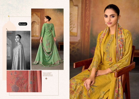 Karachi Prints Kesar Fiza Vol 3 Gadwal Silk Dress Material