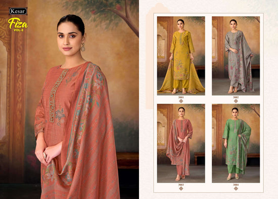 Karachi Prints Kesar Fiza Vol 3 Gadwal Silk Dress Material