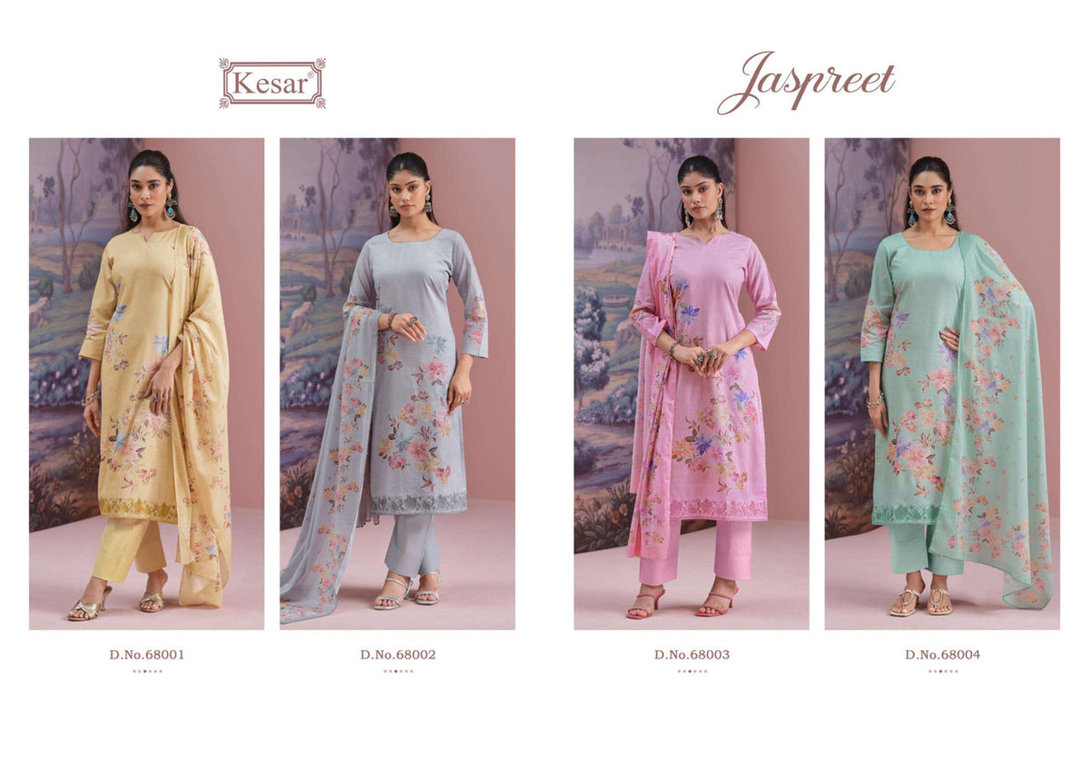 Karachi Prints Jaspreet Pure Lawn Cotton Pakistani Suit