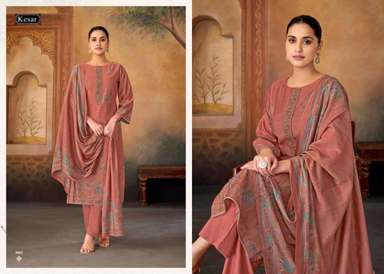 Karachi Prints Kesar Fiza Vol 3 Gadwal Silk Dress Material - Amrah Wholesale