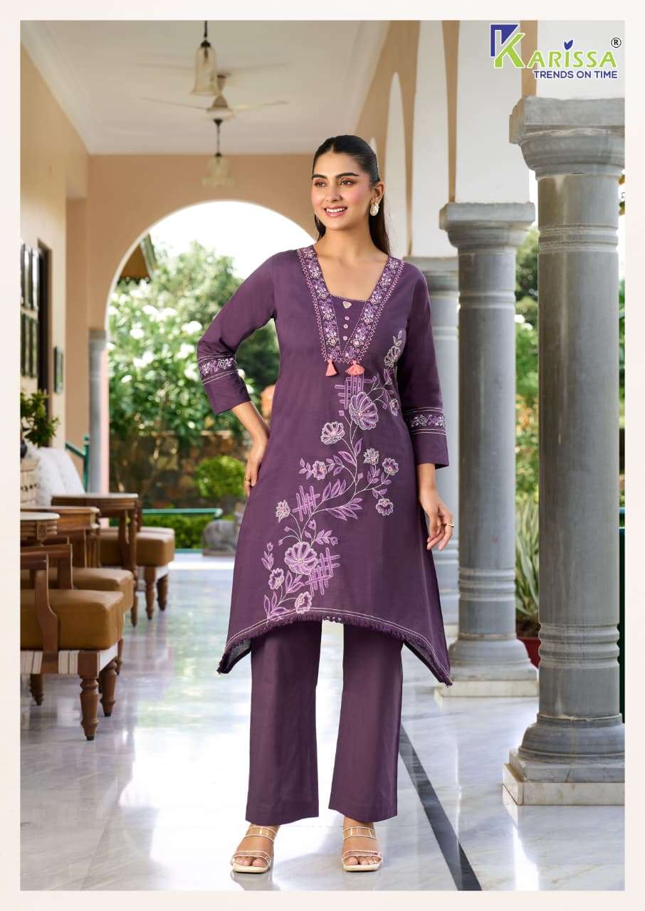 Karissa Amrita Cotton Embroidery Salwar Suit Set