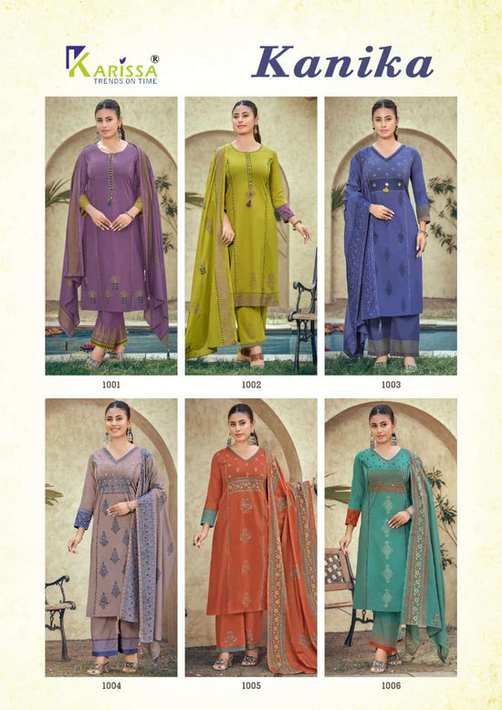 Karissa Kanika Bombay Cotton Kurti Pant Dupatta Set - Amrah Wholesale