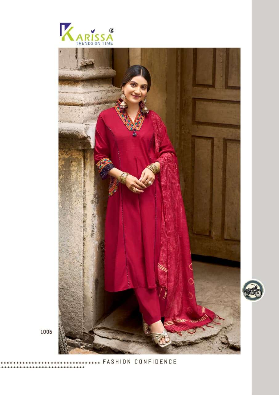 KARISSA Kashmira Cotton Salwar Suit Set