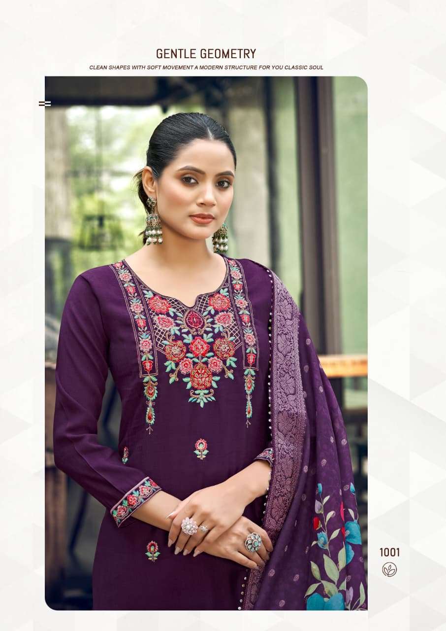 Karissa Nora Vol 5 Fancy Viscose Hand Khatli Work Dress - Amrah Wholesale