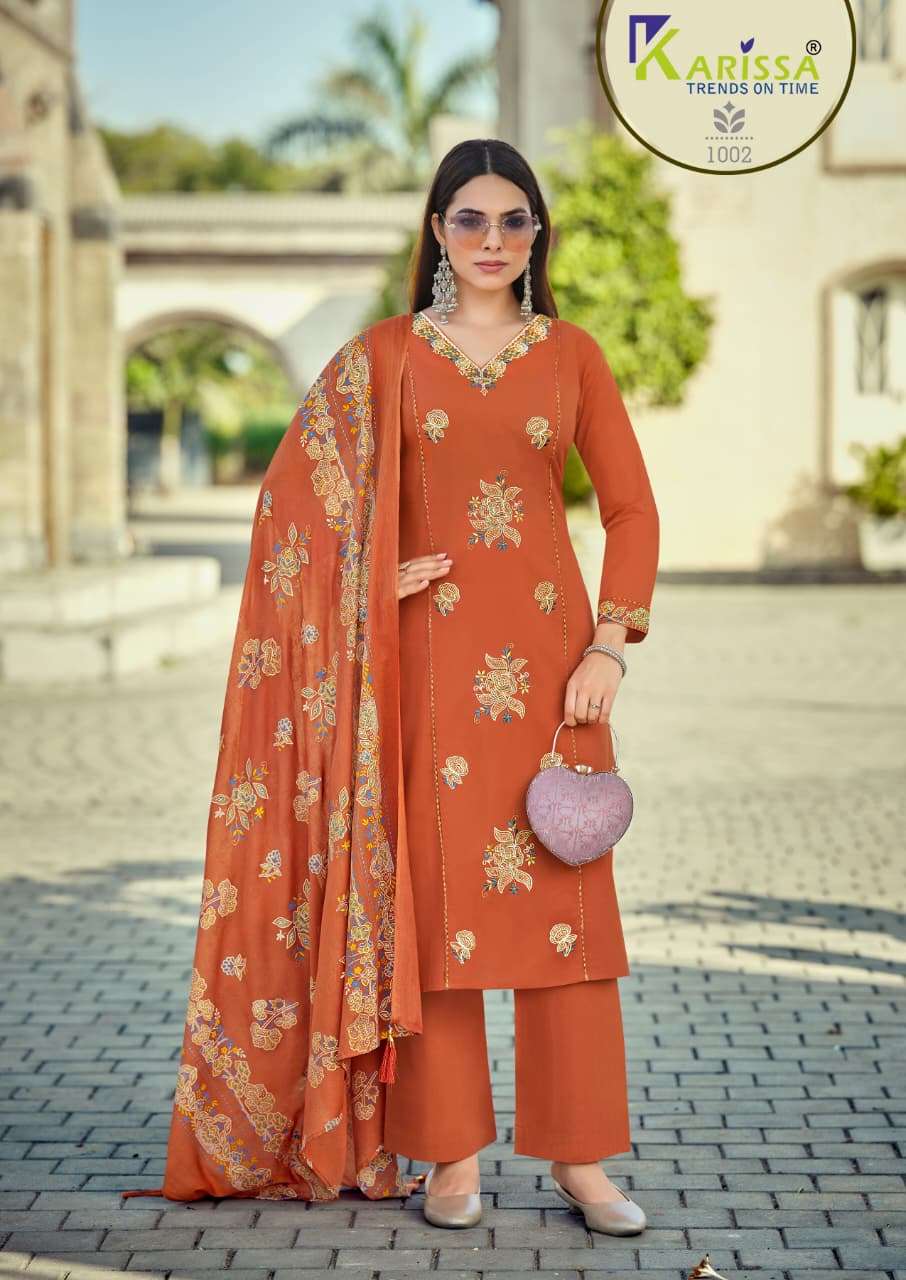 Karissa Sofia Cotton Stitched Salwar Suit Set - Amrah Wholesale