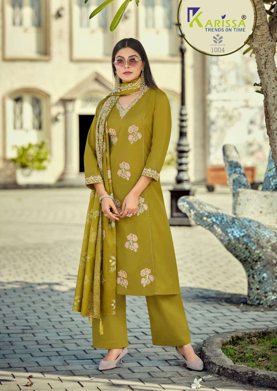 Karissa Sofia Cotton Stitched Salwar Suit Set - Amrah Wholesale