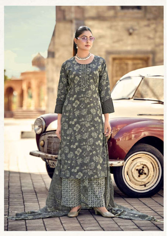 Karissa Summer Vibes Premium Cotton Stitched Salwar Suit Set - Amrah Wholesale