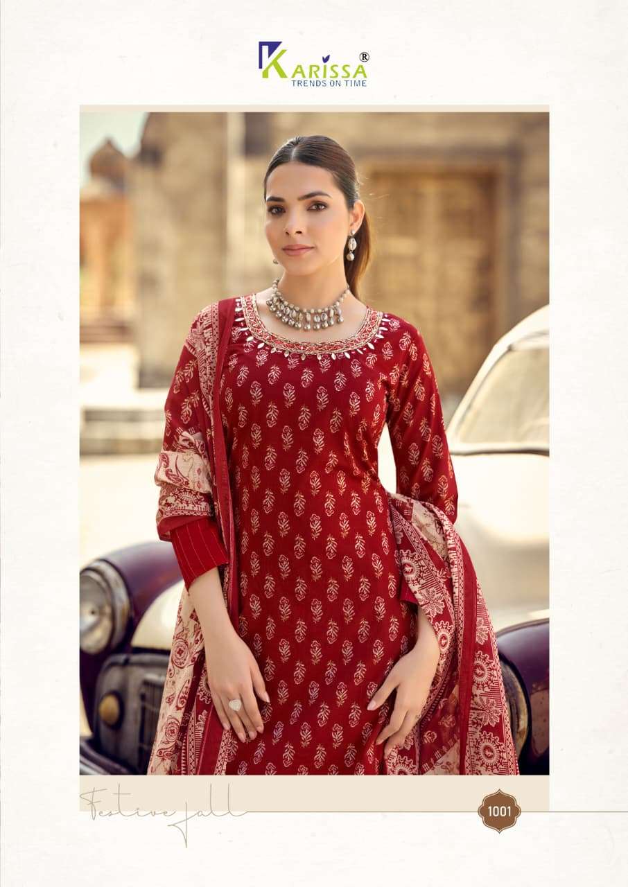Karissa Summer Vibes Premium Cotton Stitched Salwar Suit Set - Amrah Wholesale