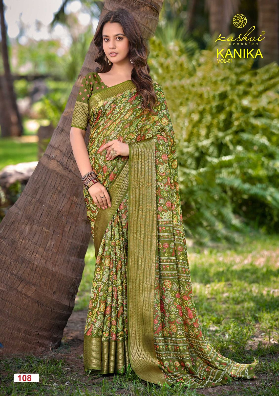 Kashvi Creation Kashvi Kanika Vol 1 Marshmello Silk Saree - Amrah Wholesale
