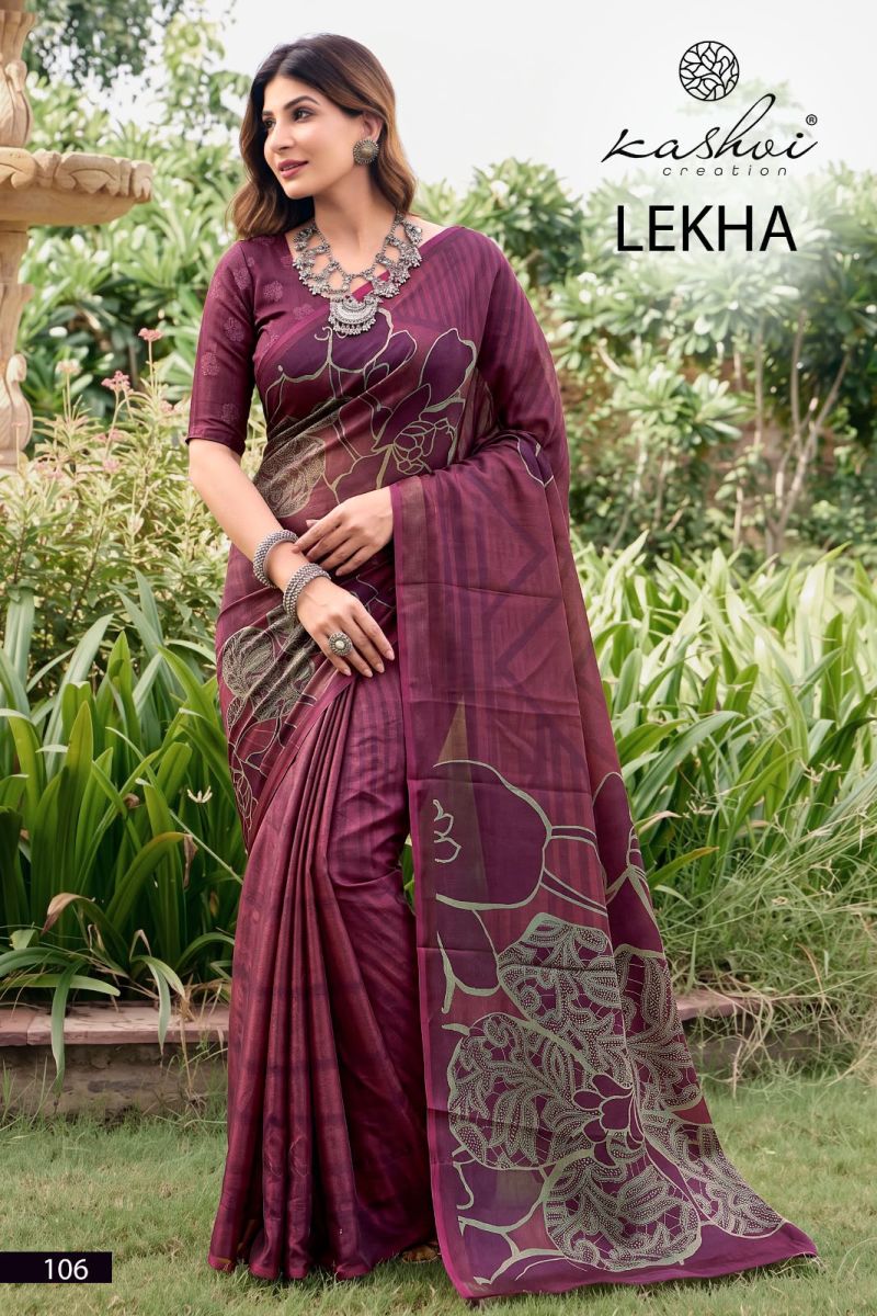 Kashvi Creation Kashvi Lekha Vol 1 Georgette Saree
