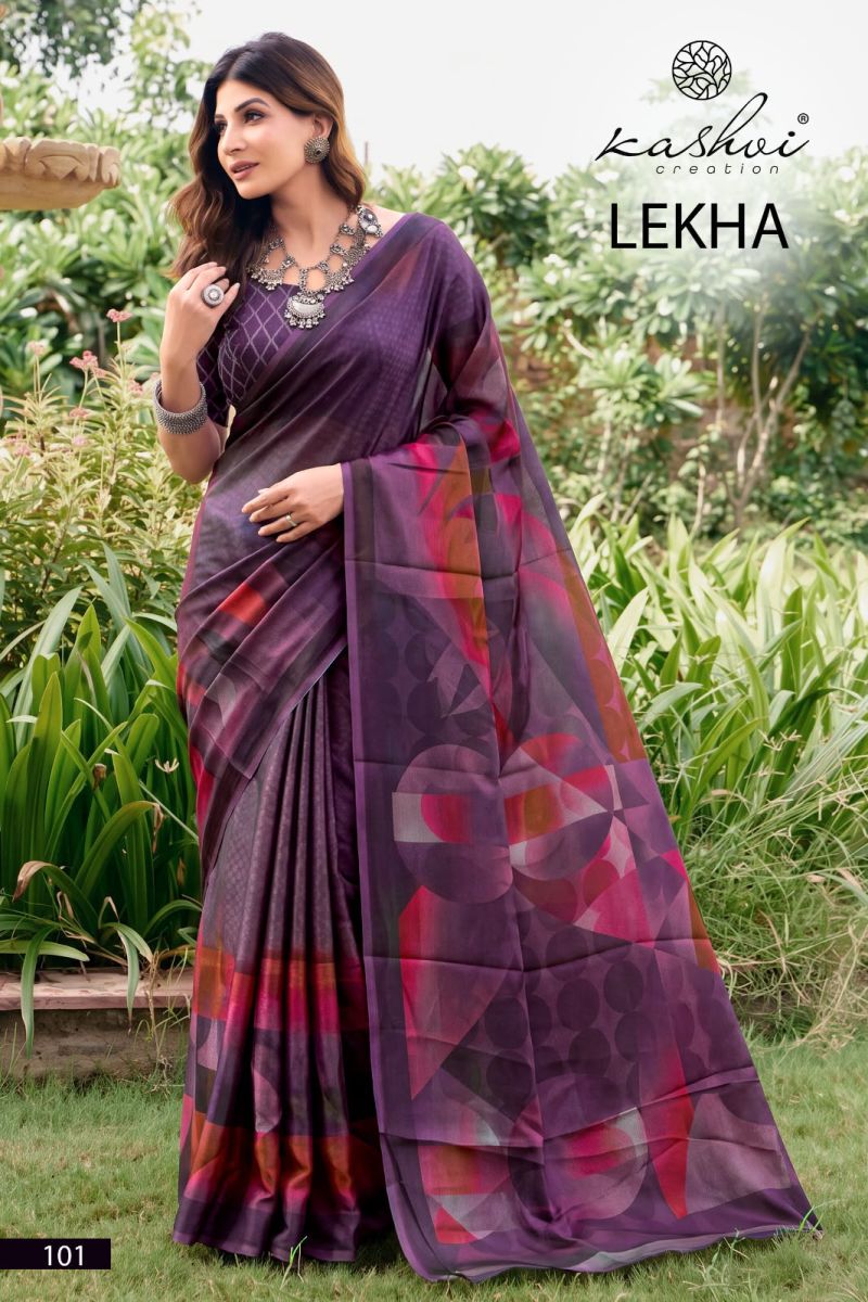 Kashvi Creation Kashvi Lekha Vol 1 Georgette Saree