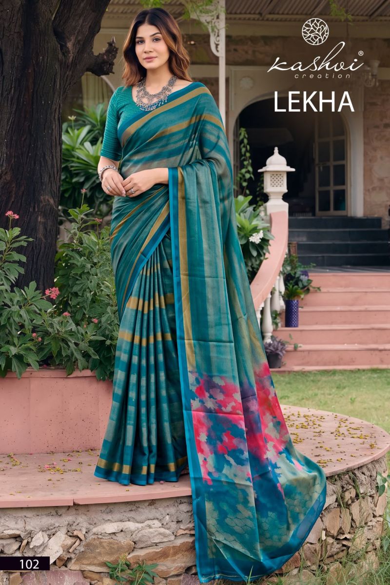 Kashvi Creation Kashvi Lekha Vol 1 Georgette Saree