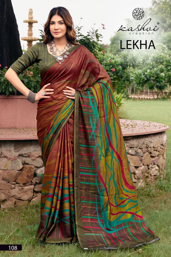 Kashvi Creation Kashvi Lekha Vol 1 Georgette Saree