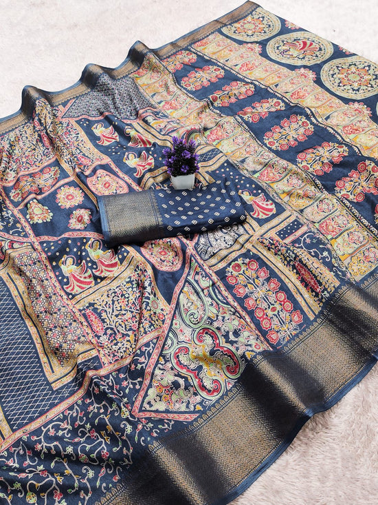 Kashvi Creation Kashvi Princy Vol 1 Dola Silk Saree - Amrah Wholesale