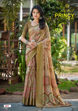 Kashvi Creation Kashvi Princy Vol 1 Dola Silk Saree - Amrah Wholesale