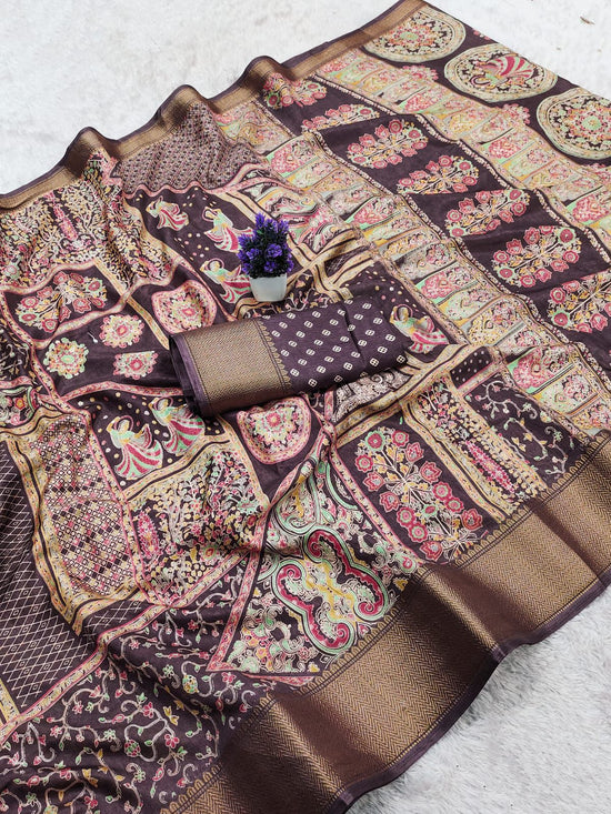 Kashvi Creation Kashvi Princy Vol 1 Dola Silk Saree - Amrah Wholesale