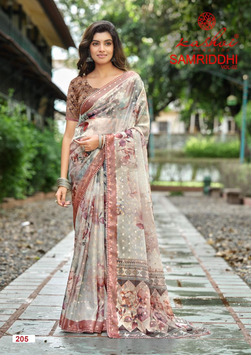Kashvi Creation Samriddhi Vol 2 Nc Moss Saree - Amrah Wholesale