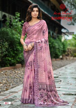 Kashvi Creation Samriddhi Vol 2 Nc Moss Saree - Amrah Wholesale