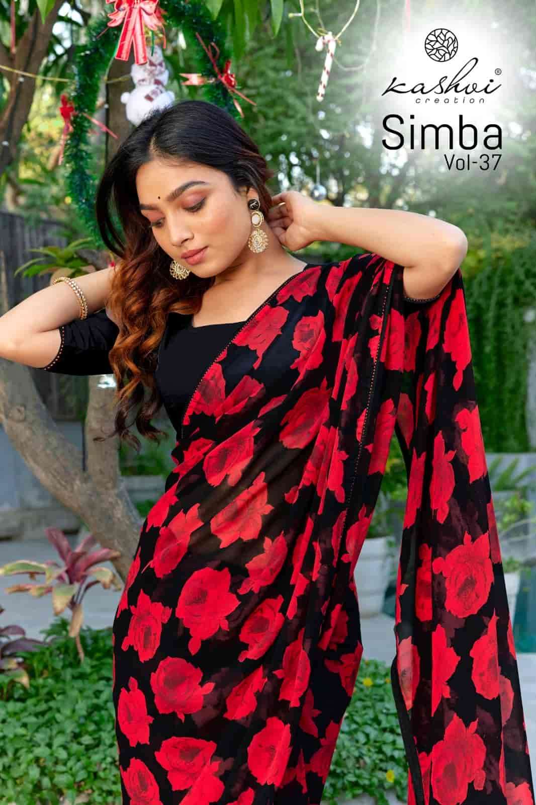 Kashvi Creation Simba Vol 37 Georgette Saree