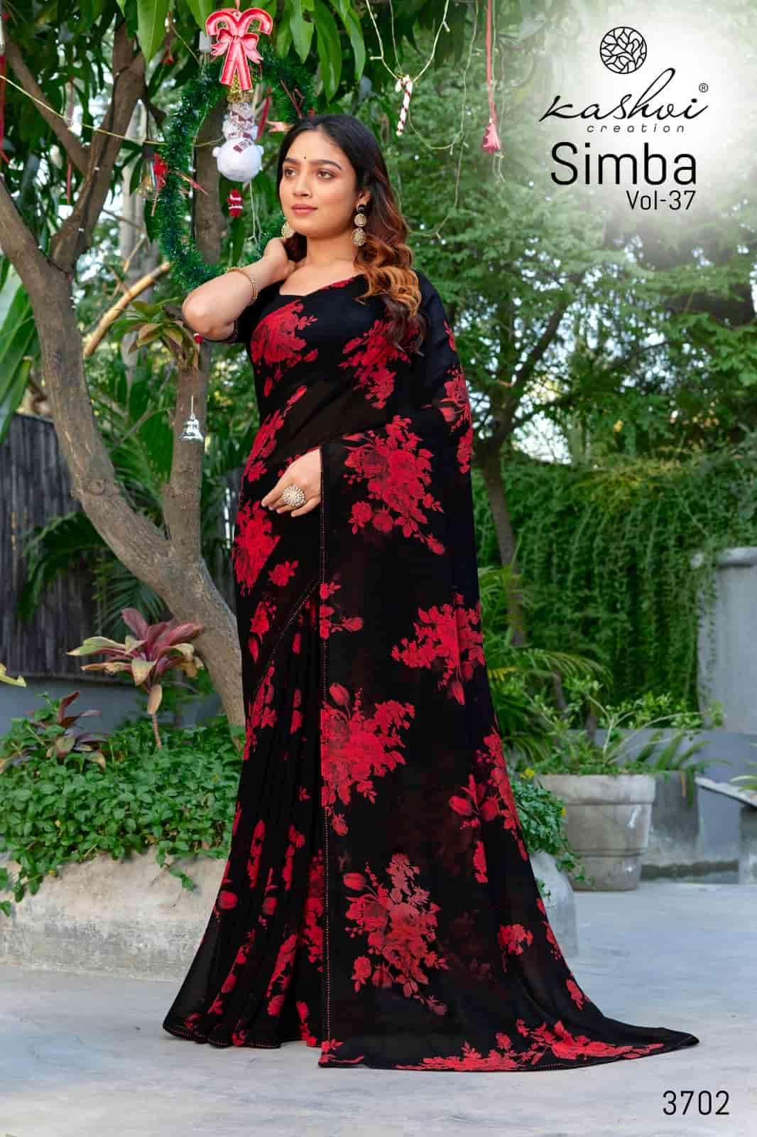Kashvi Creation Simba Vol 37 Georgette Saree