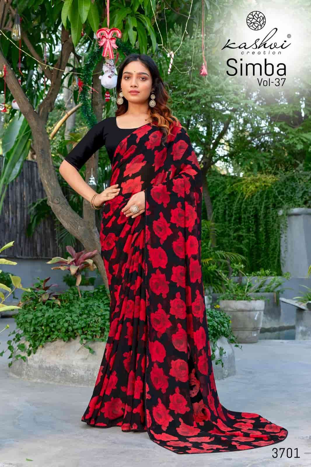 Kashvi Creation Simba Vol 37 Georgette Saree