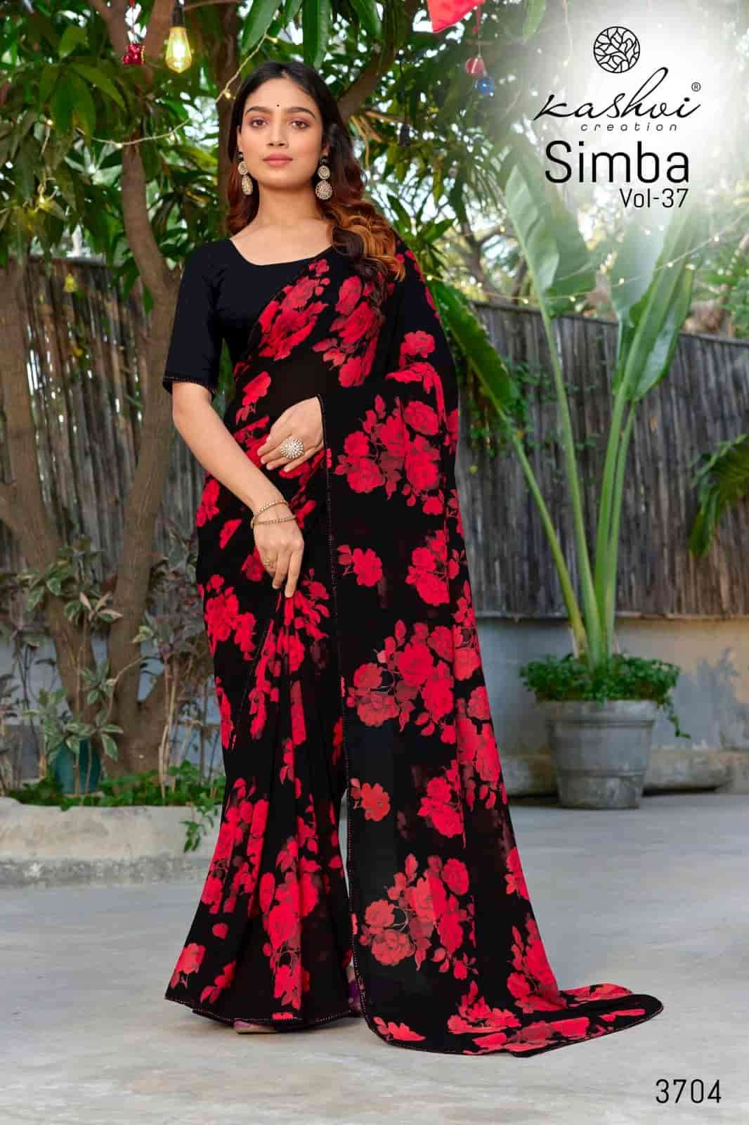 Kashvi Creation Simba Vol 37 Georgette Saree