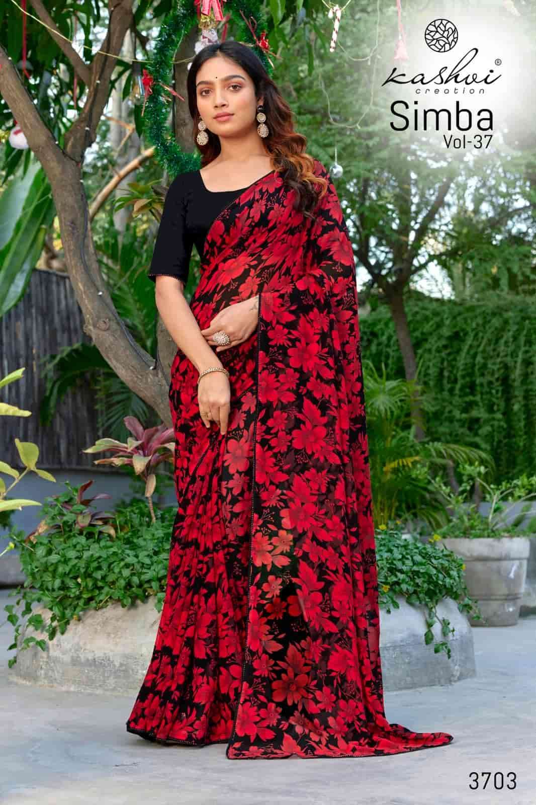 Kashvi Creation Simba Vol 37 Georgette Saree