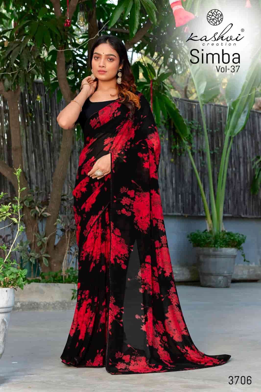 Kashvi Creation Simba Vol 37 Georgette Saree