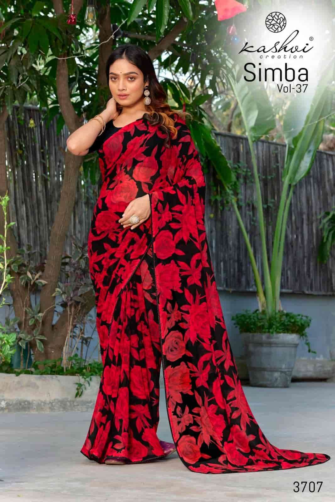Kashvi Creation Simba Vol 37 Georgette Saree