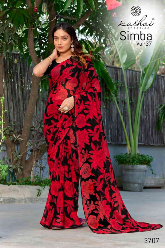 Kashvi Creation Simba Vol 37 Georgette Saree