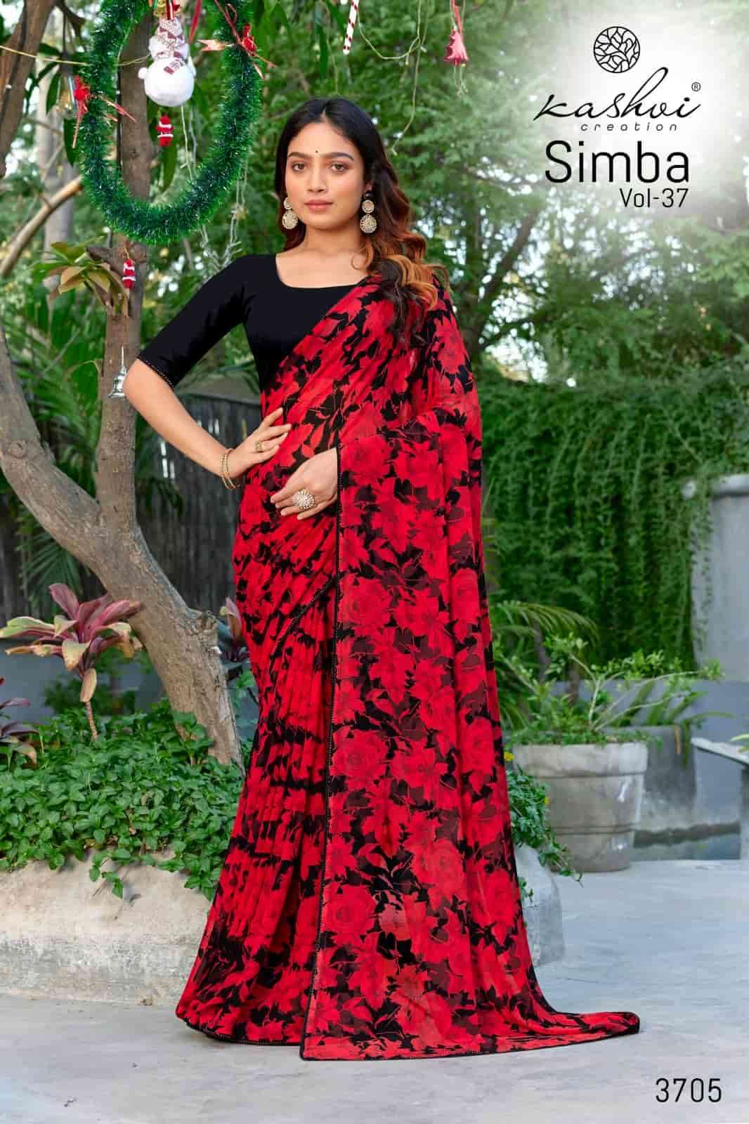 Kashvi Creation Simba Vol 37 Georgette Saree