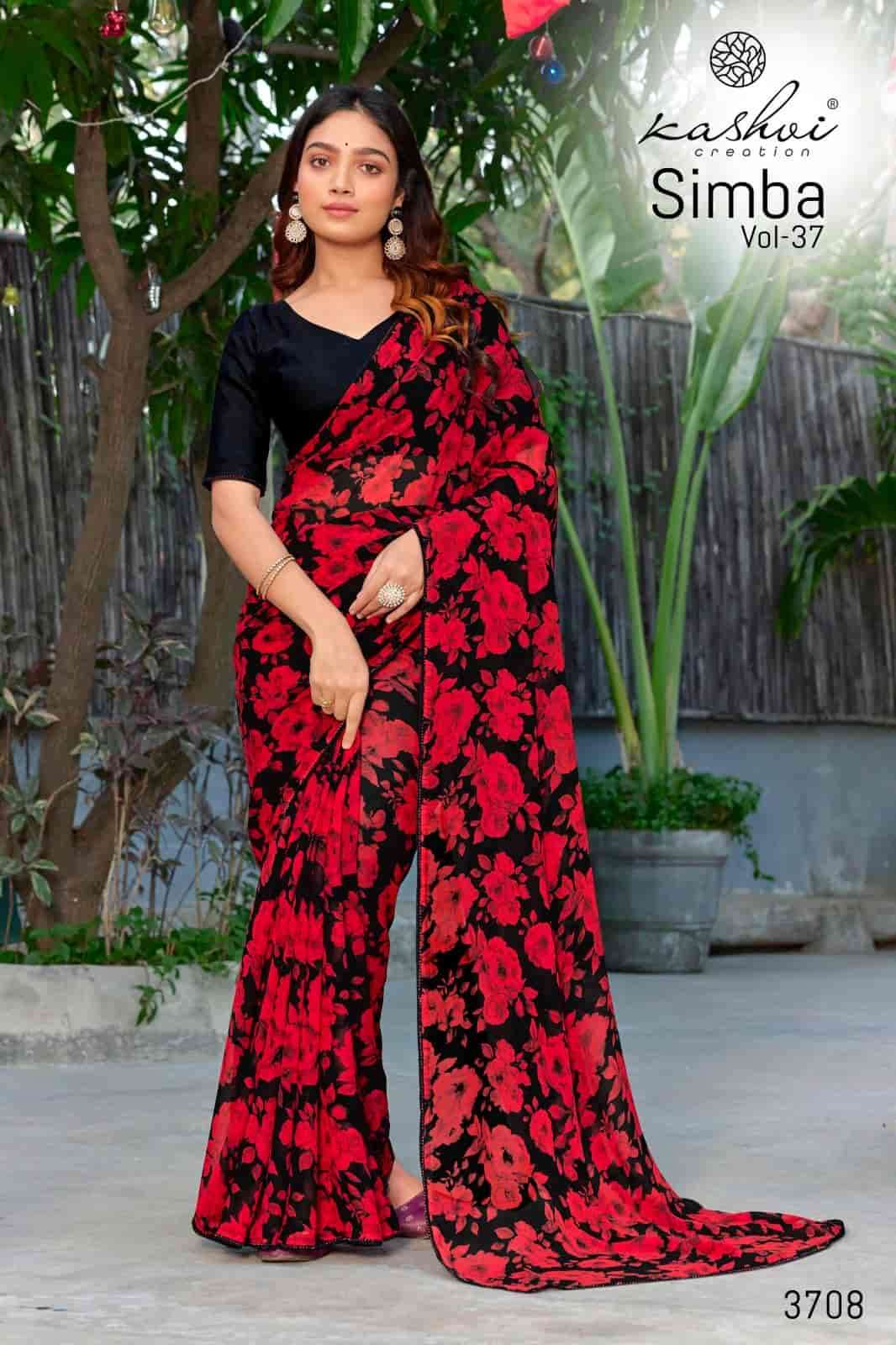 Kashvi Creation Simba Vol 37 Georgette Saree