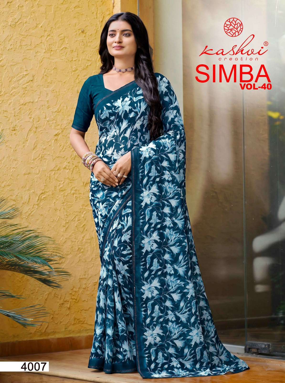 Kashvi Creation Simba Vol 40 Georgette Saree