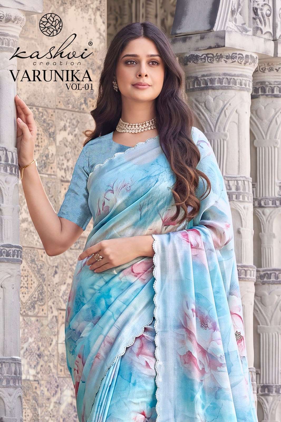 Kashvi Creation Varunika Vol 1 Tesla Digital Print Saree