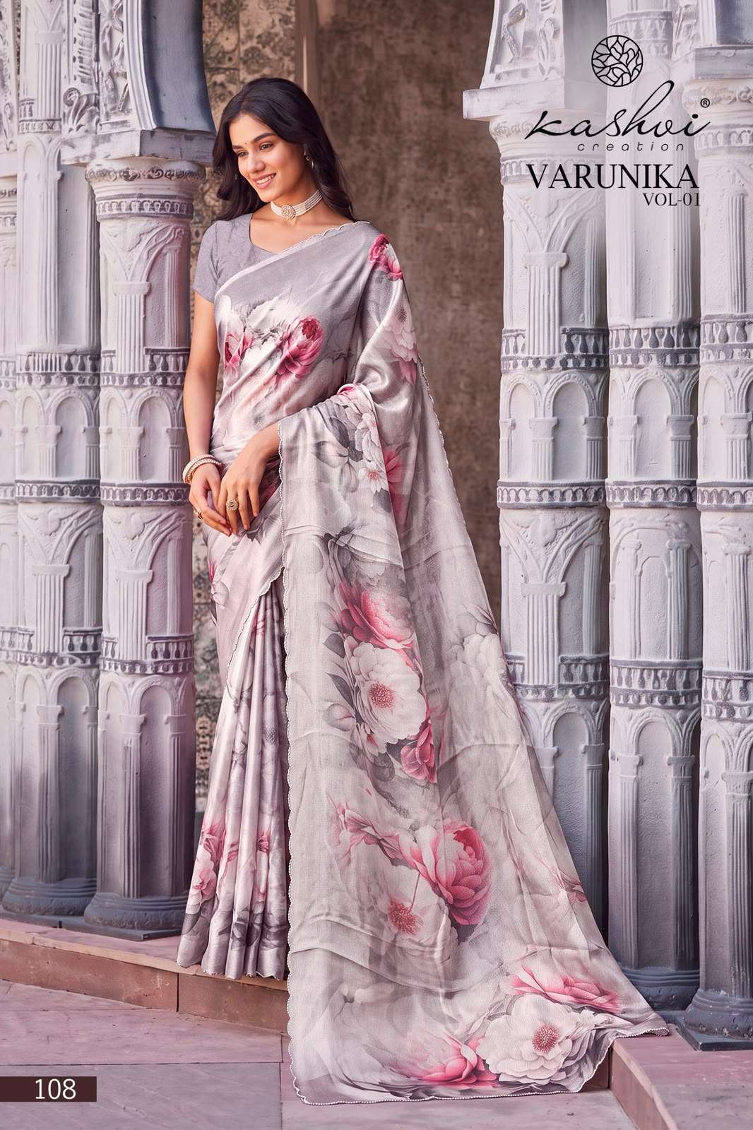 Kashvi Creation Varunika Vol 1 Tesla Digital Print Saree
