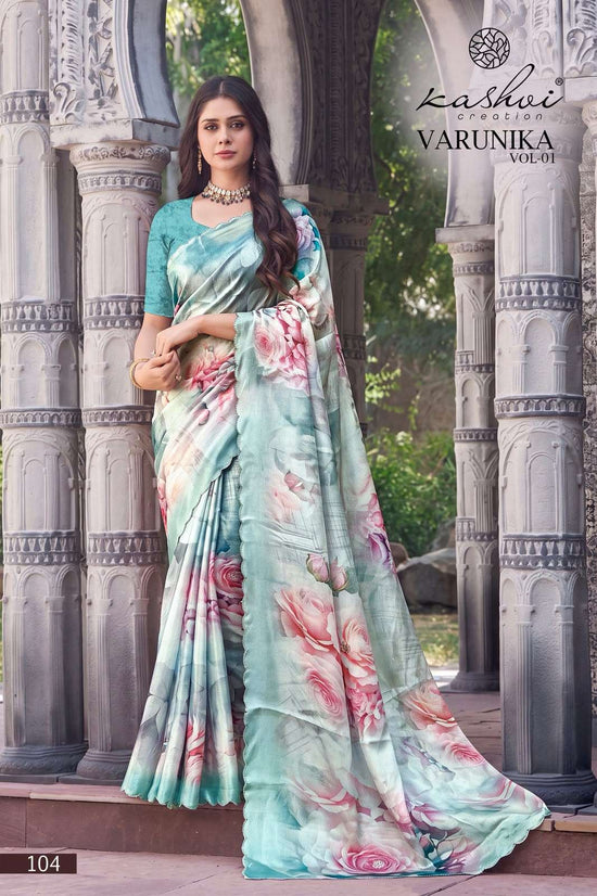 Kashvi Creation Varunika Vol 1 Tesla Digital Print Saree