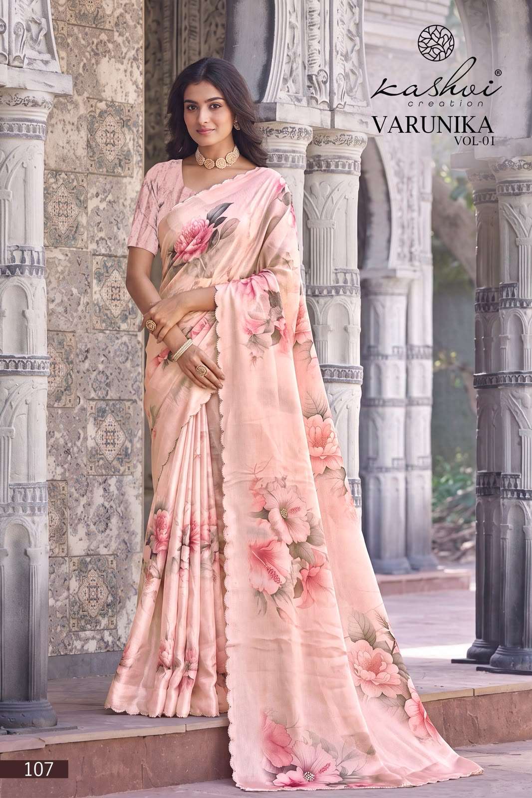 Kashvi Creation Varunika Vol 1 Tesla Digital Print Saree