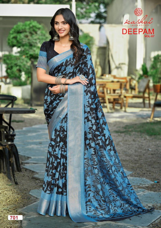 Kashvi Deepam Vol 7 Dola Silk Printed Saree Collection - Amrah Wholesale