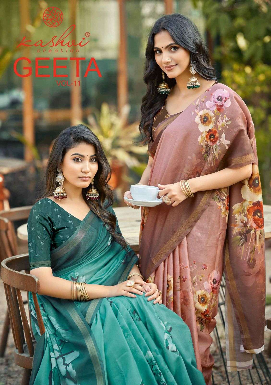 Kashvi Creation Geeta Vol 11 Simer Silk Saree