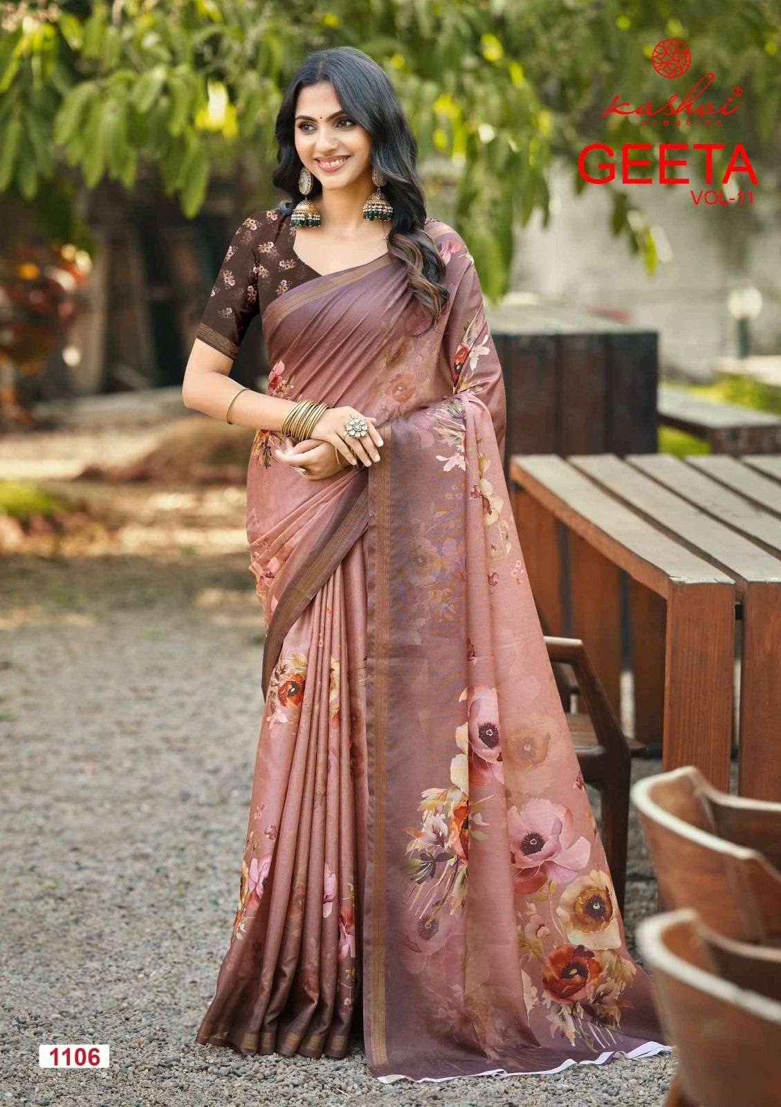 Kashvi Creation Geeta Vol 11 Simer Silk Saree
