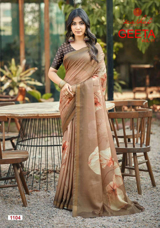 Kashvi Creation Geeta Vol 11 Simer Silk Saree