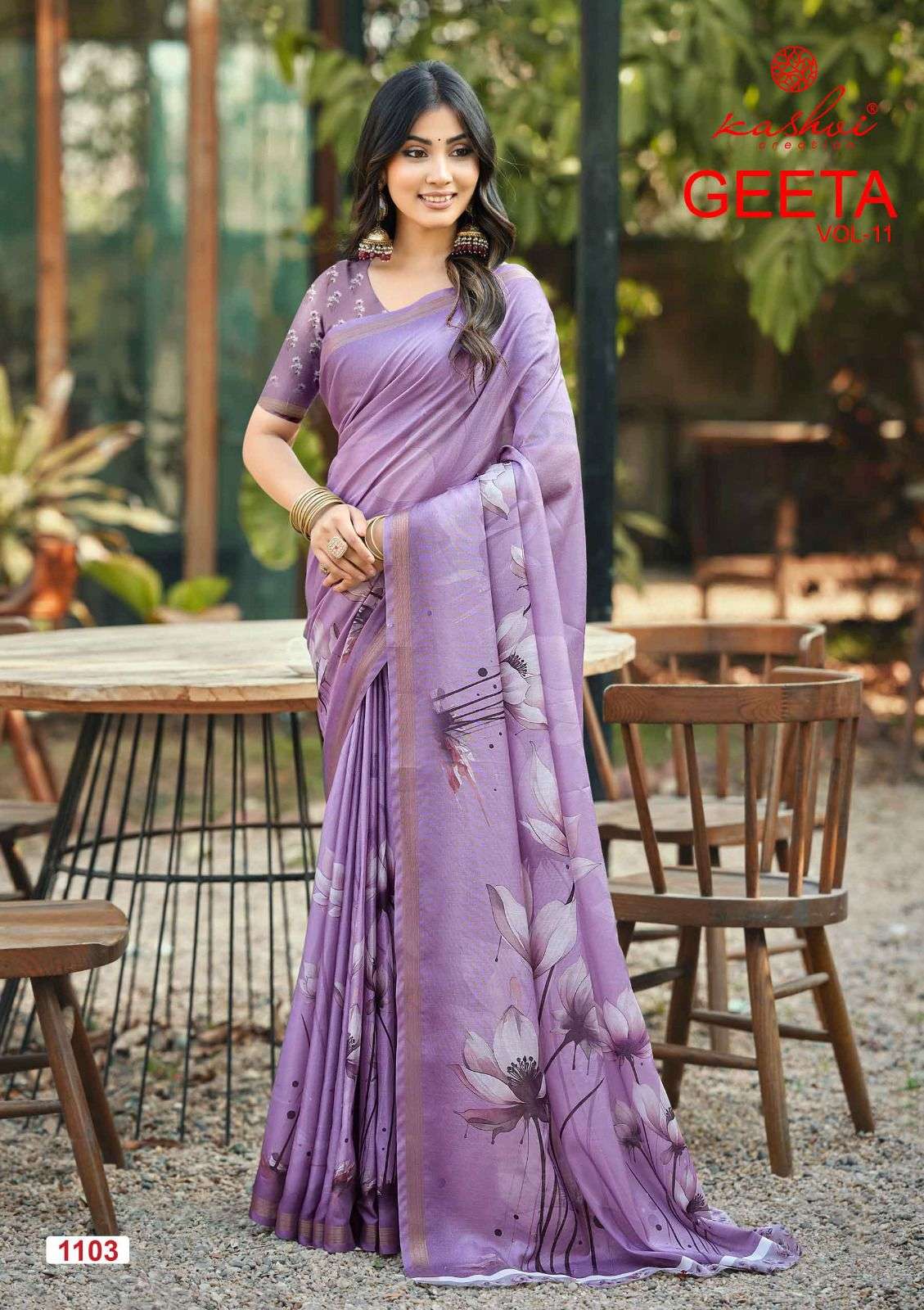Kashvi Creation Geeta Vol 11 Simer Silk Saree