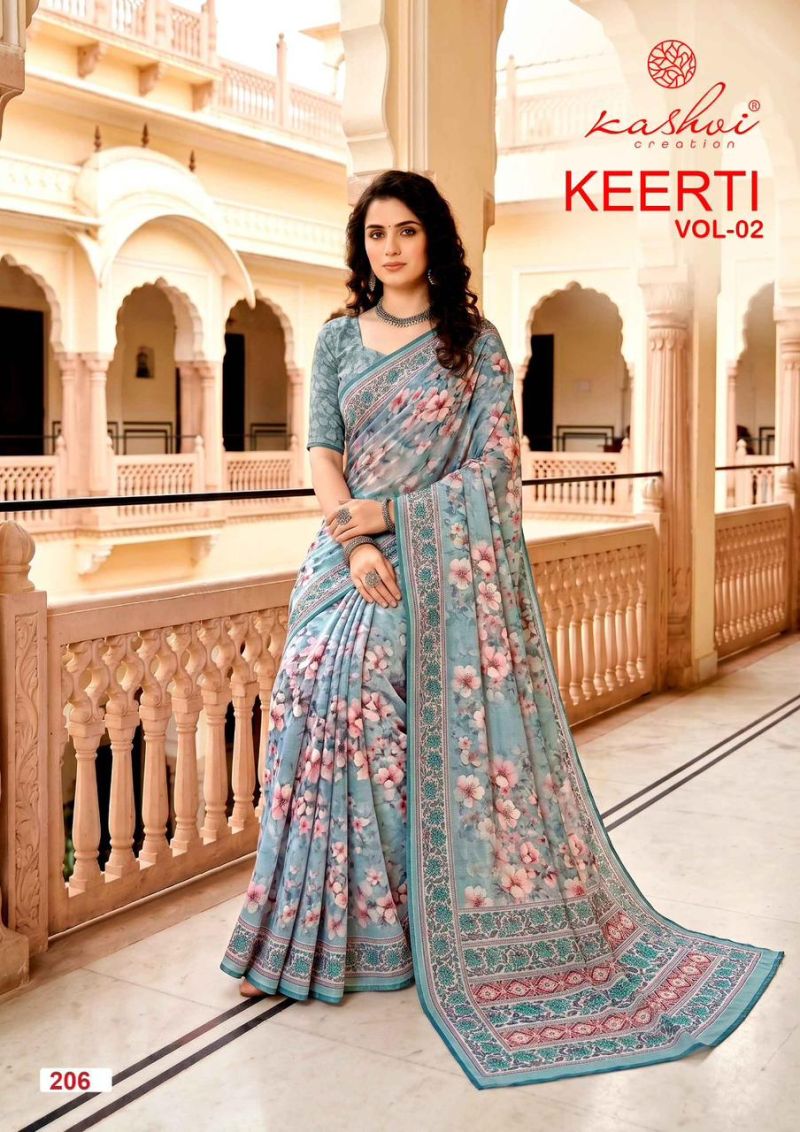 Kashvi Keerti Vol 2 Raga Digital Printed Saree Wholesale - Amrah Wholesale