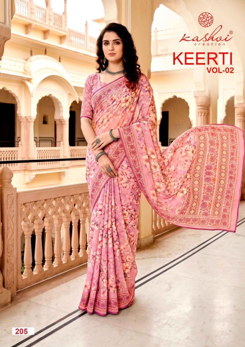 Kashvi Keerti Vol 2 Raga Digital Printed Saree Wholesale - Amrah Wholesale