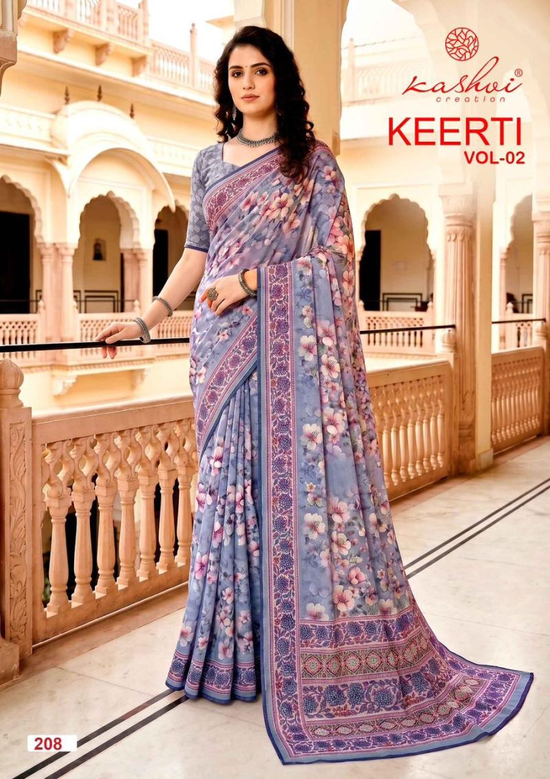 Kashvi Keerti Vol 2 Raga Digital Printed Saree Wholesale - Amrah Wholesale