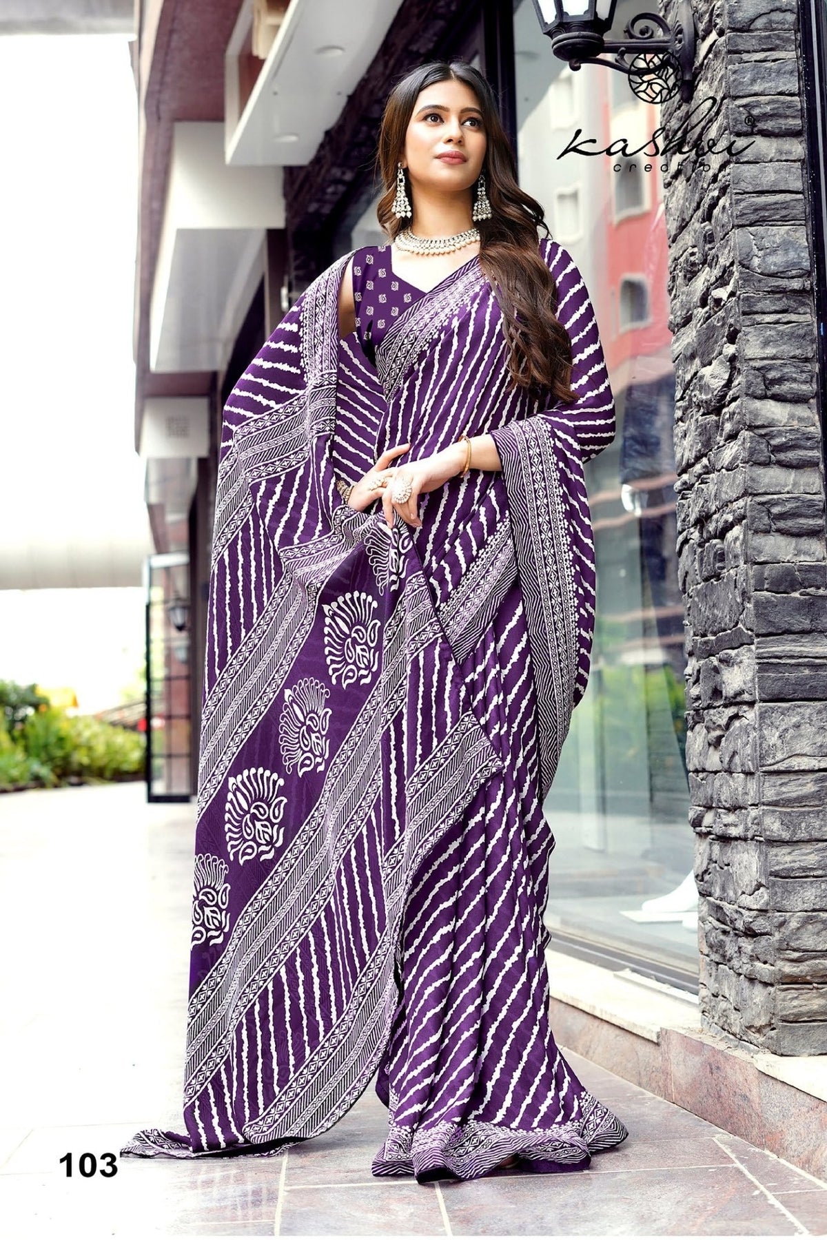 Kashvi Lavanya 101 To 108 Moss Silk Saree - Amrah Wholesale
