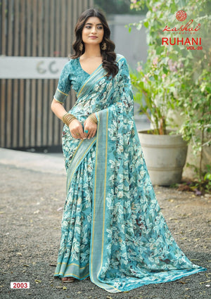 Kashvi Ruhani Vol 20 Satin Saree - Amrah Wholesale