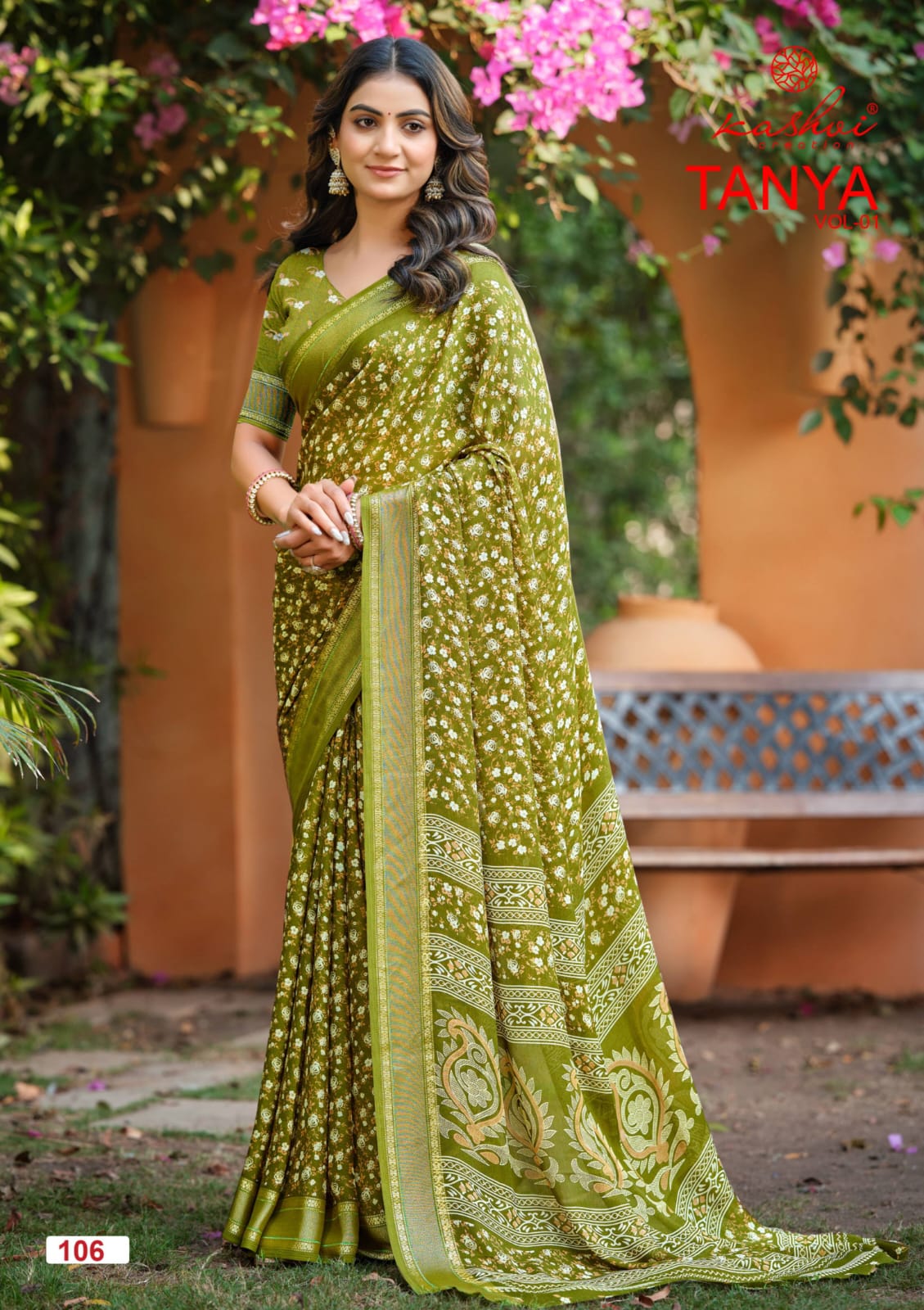 Kashvi Tanya Vol 1 Saree Wholesale Catalogue - Amrah Wholesale